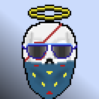 AlgoSkull #863 NFT on Algorand