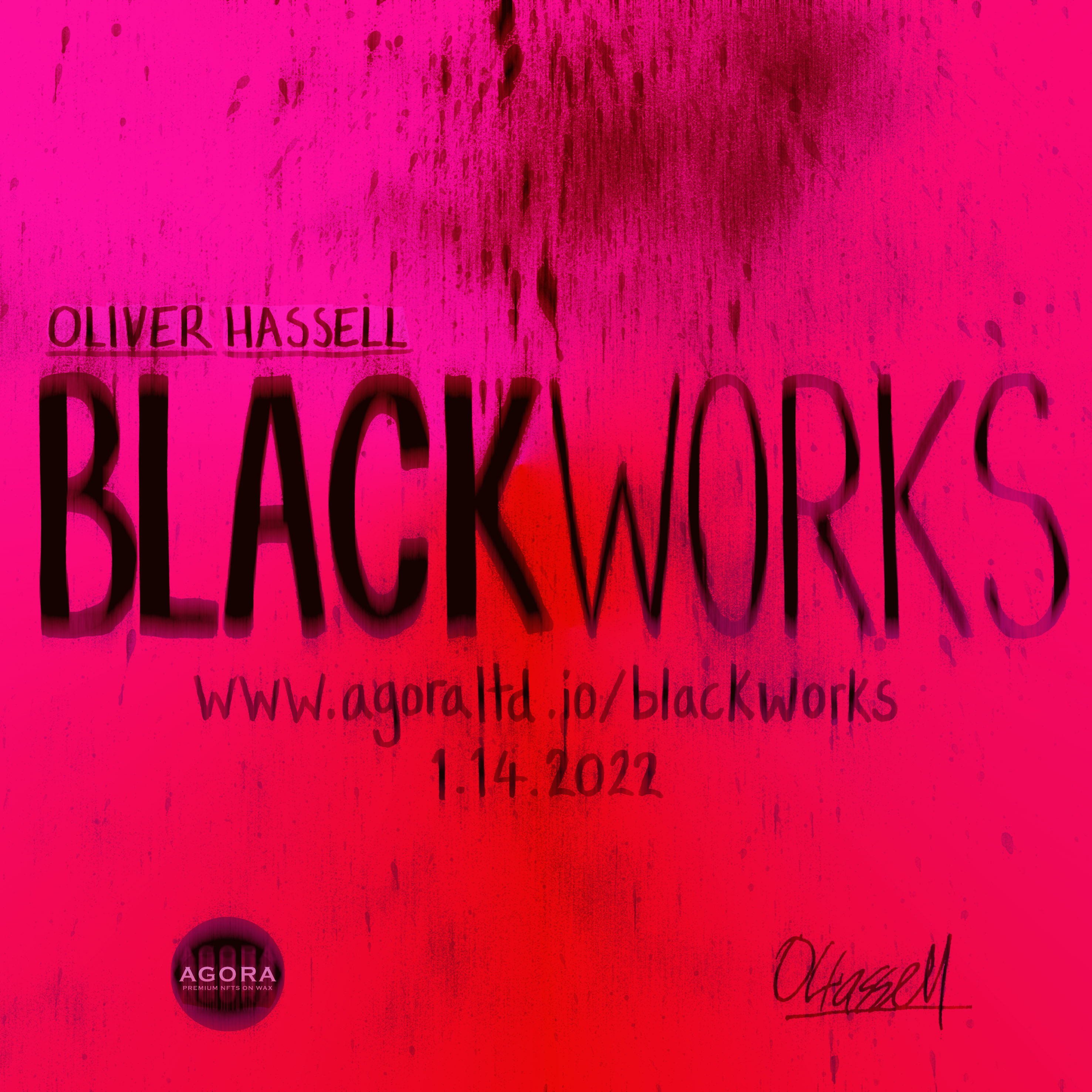 BLACKWORKS Poster #3 (BLOODY)