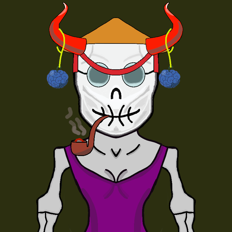 AlgoSkull Gen2 #070 NFT on Algorand