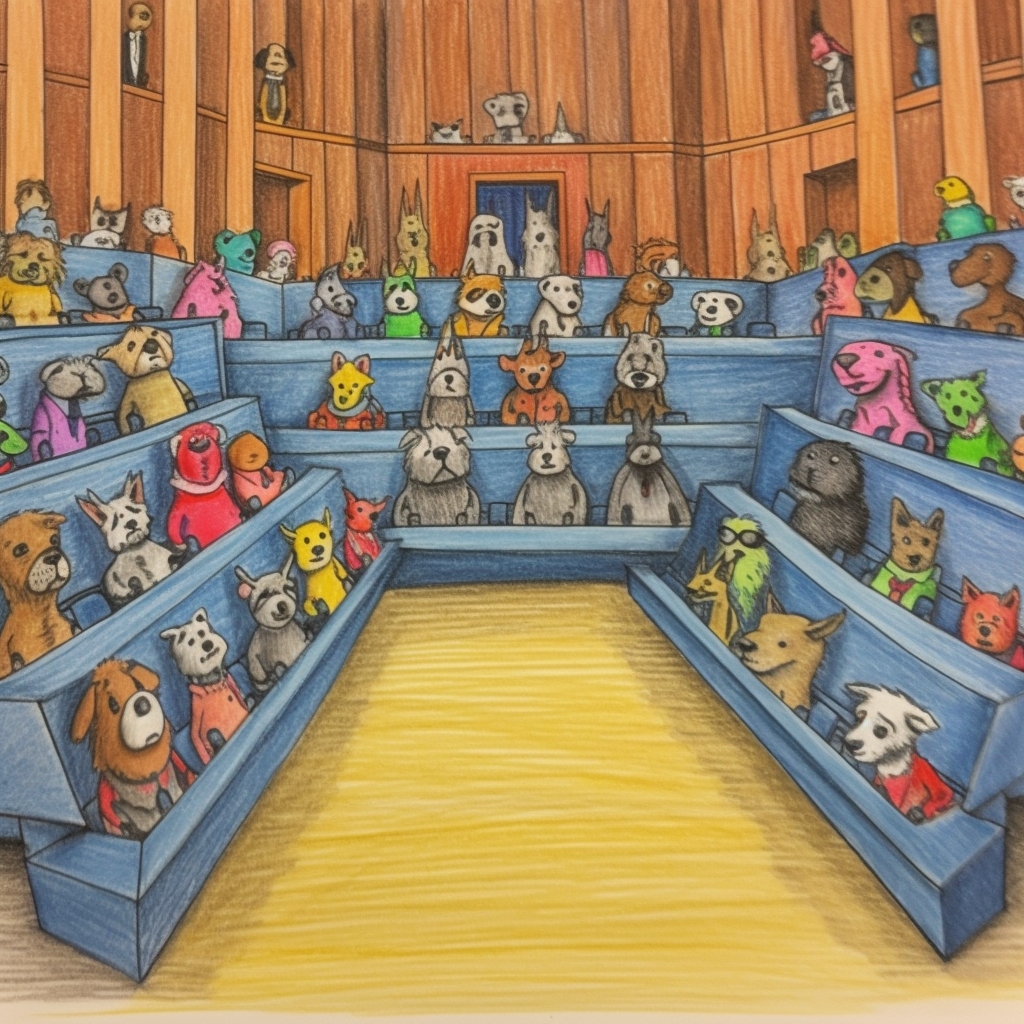 Rare Doggo Rug Parliament