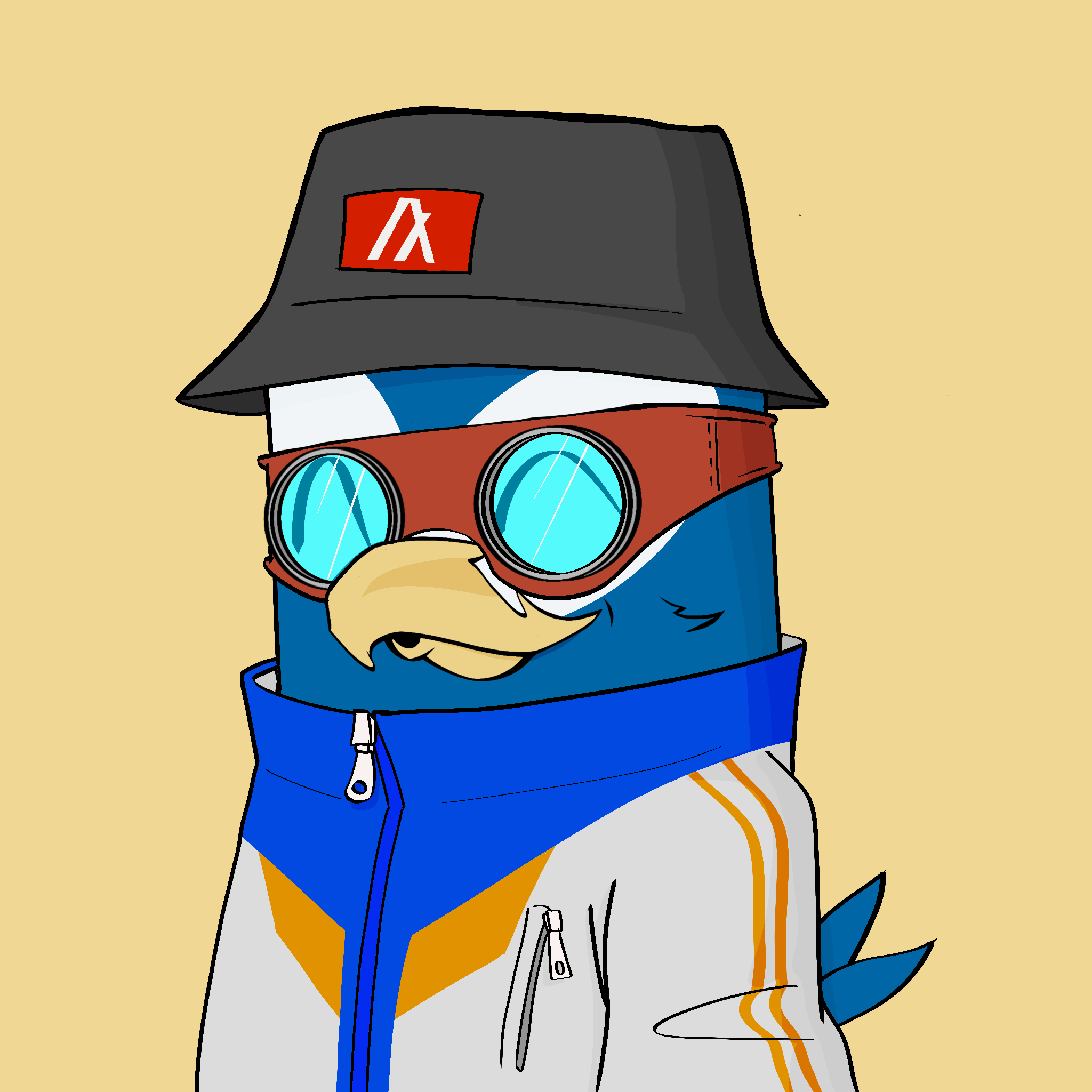 Hawk Land #9 NFT on Algorand