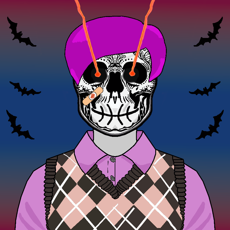 AlgoSkull Gen2 #243 NFT on Algorand