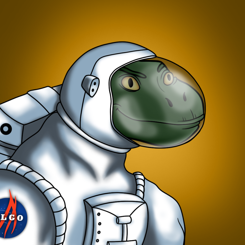 Algo Dinosaur: Al Goanna 003 NFT on Algorand