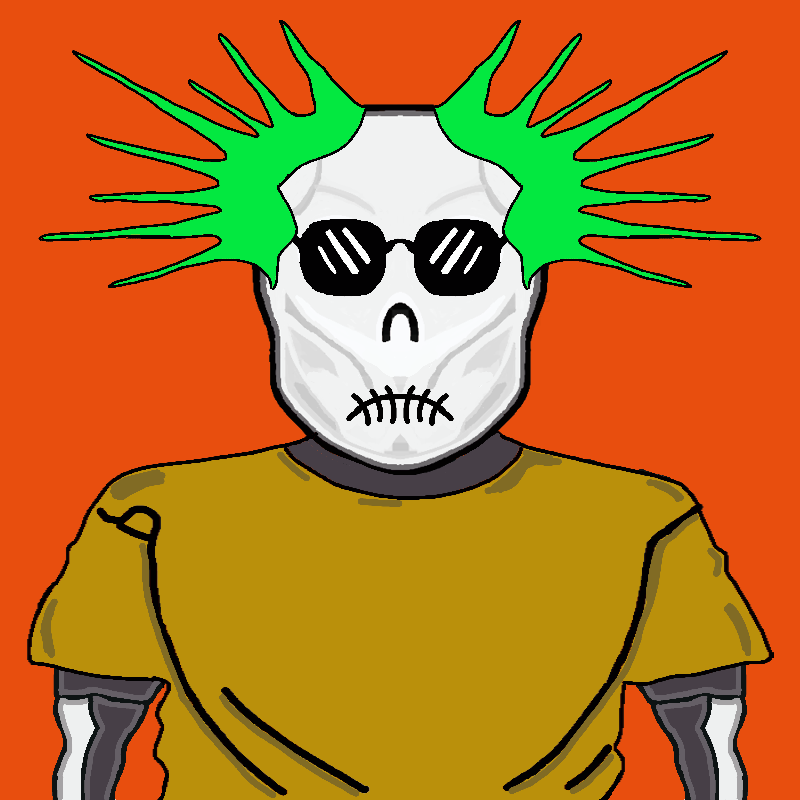 AlgoSkull Gen2 #020 NFT on Algorand