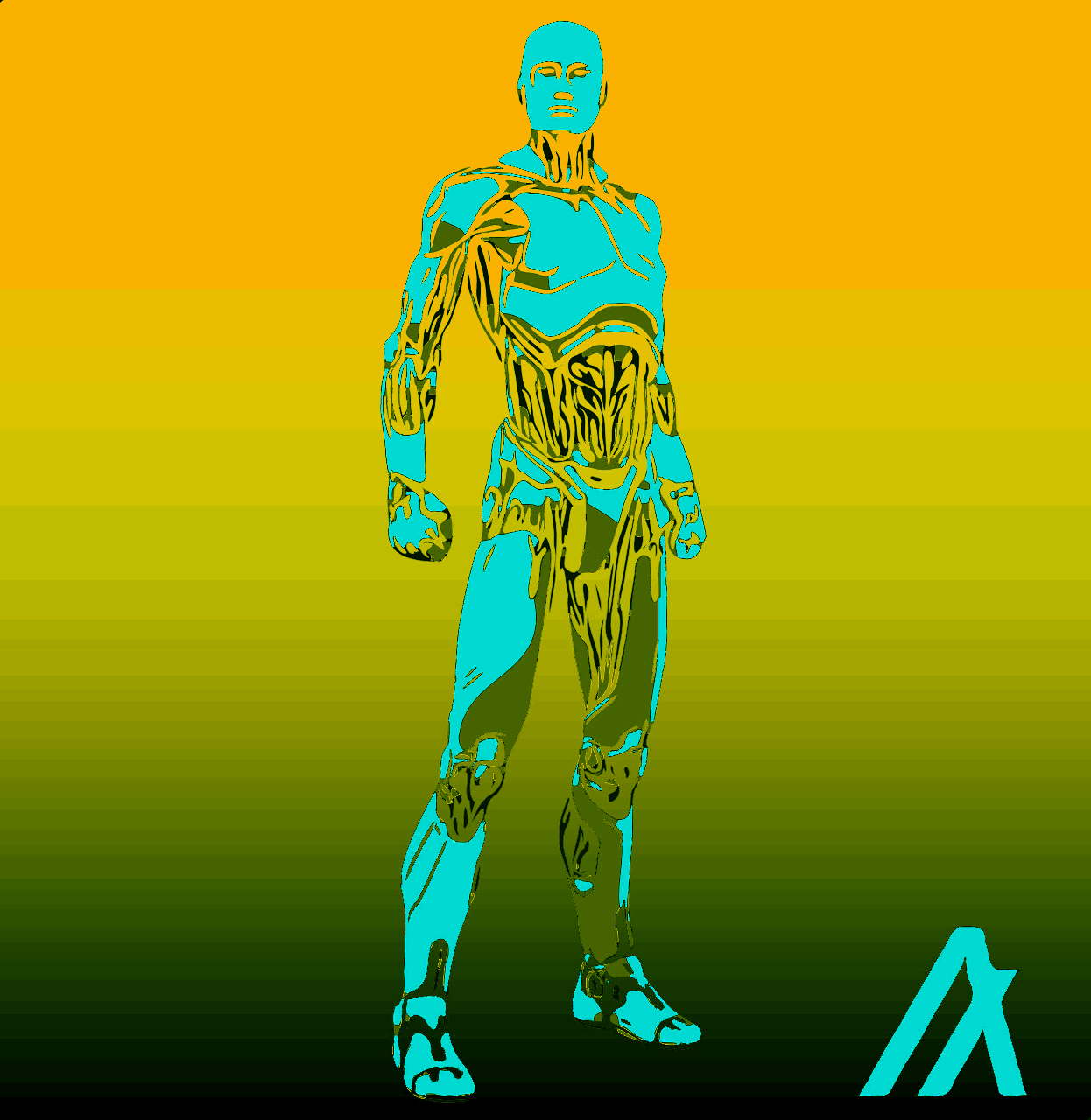 Algoficial Intelligence Man 05UR NFT on Algorand