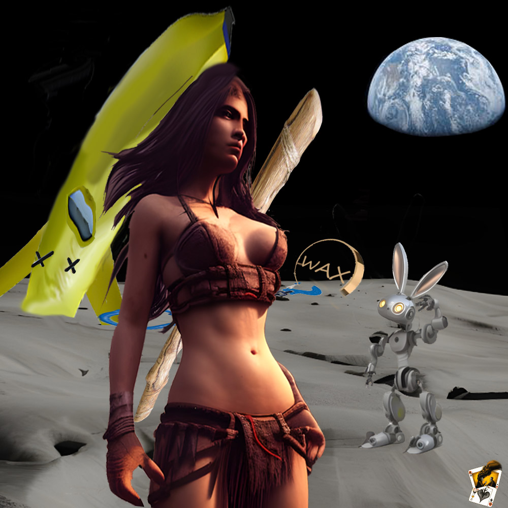Banangry - Mission lunar landing