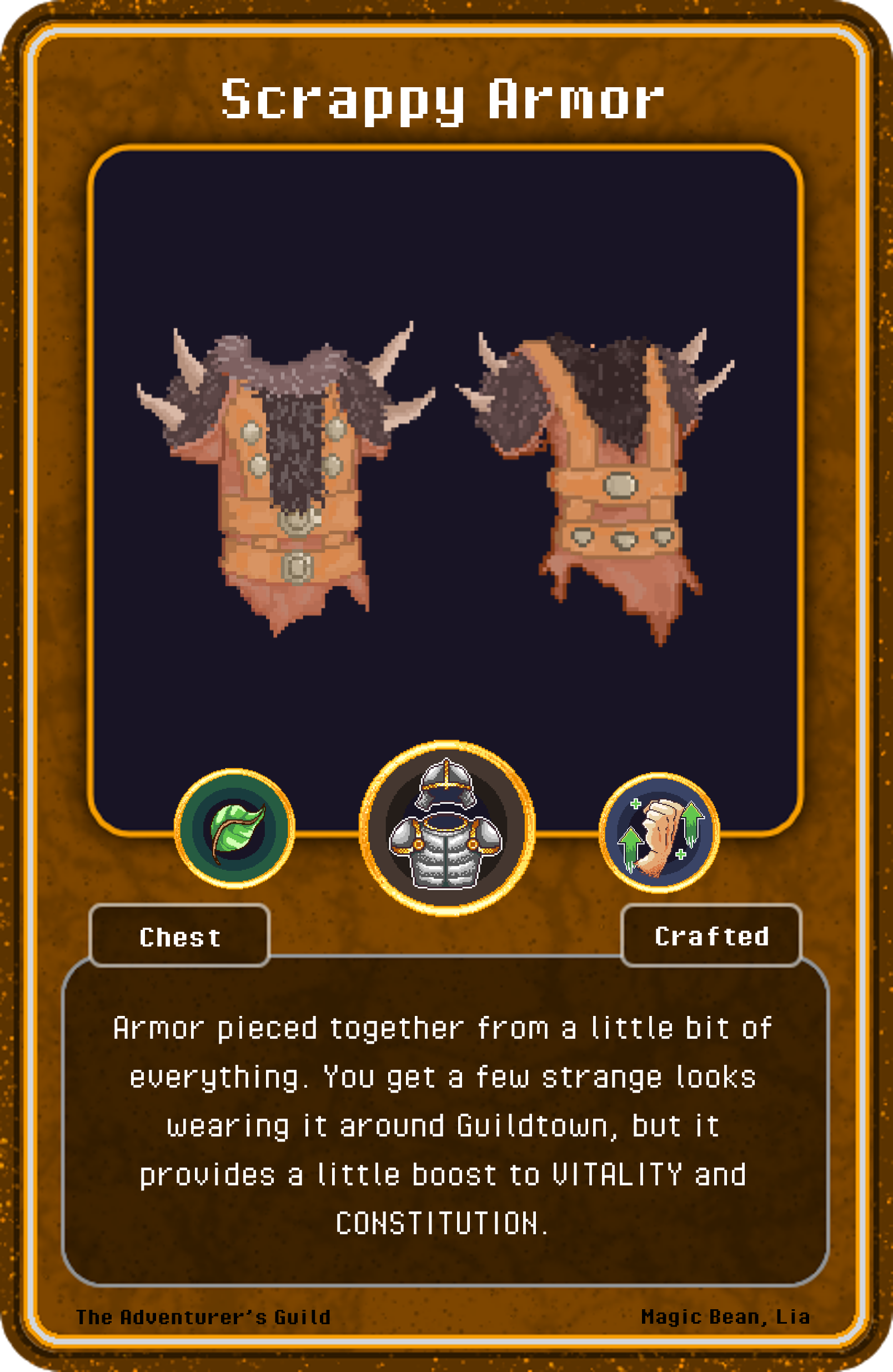 Scrappy Armor