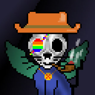 SkullCatz #97 NFT on Algorand