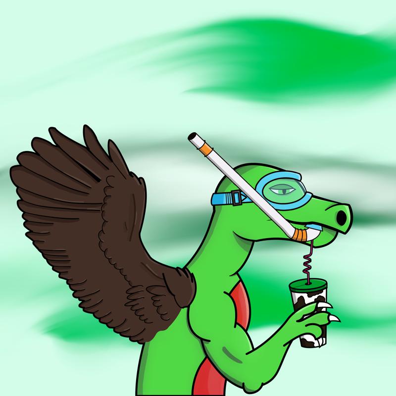 HI_Dragon: #184  NFT on Algorand