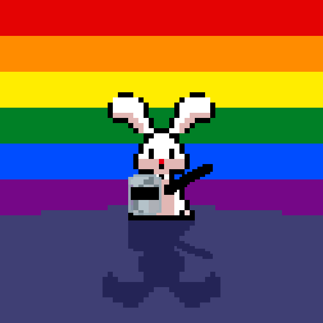 CryptoBunny Rare #134 NFT on Algorand