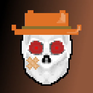 AlgoSkull #932 NFT on Algorand