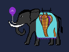 ElephantAlgo #53 NFT on Algorand