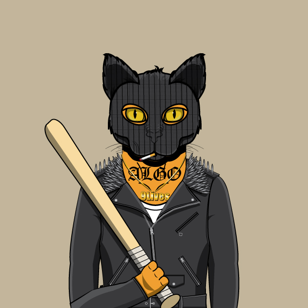 9Lives Cat Burglar #223 NFT on Algorand