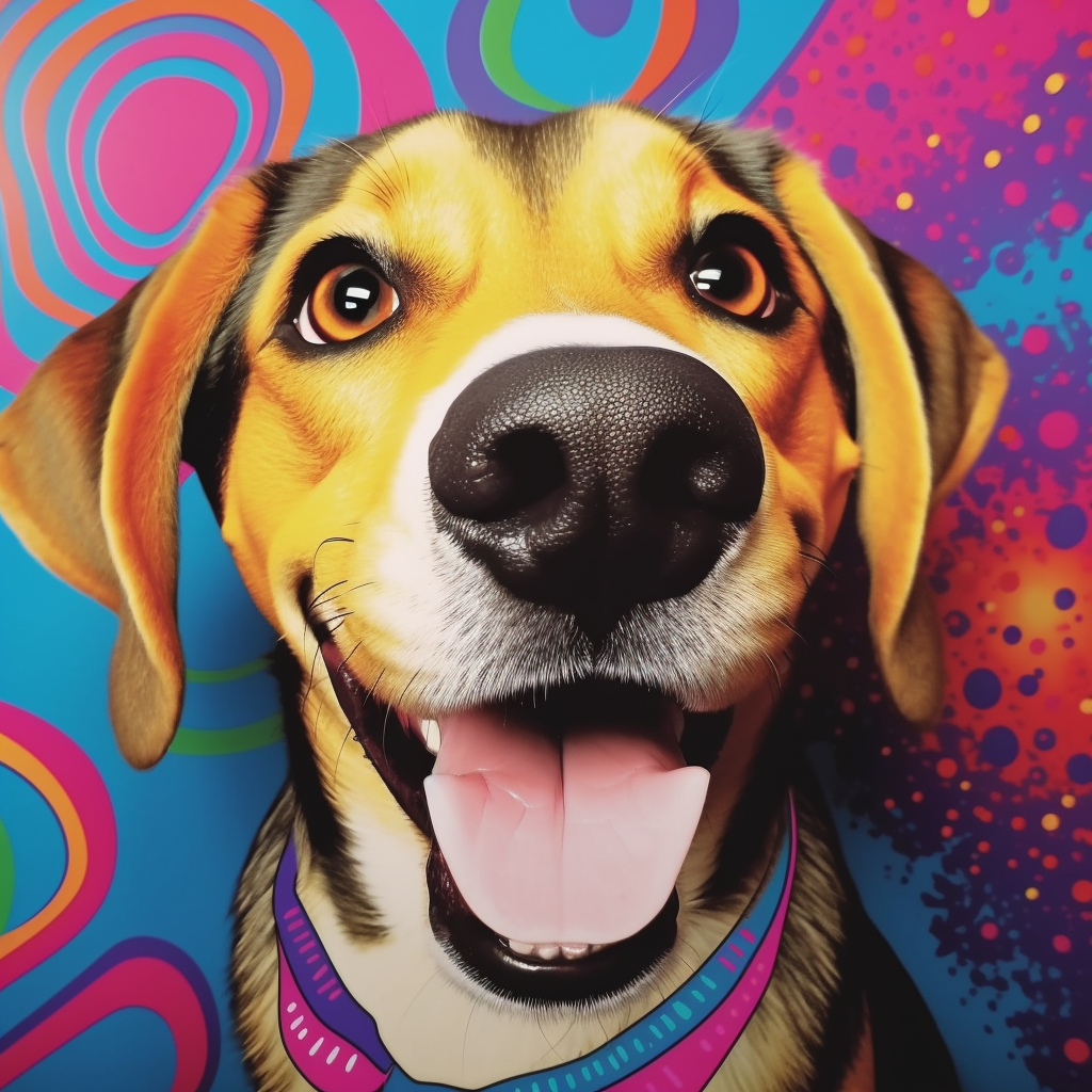 Rare Doggo Rug Promo 1: Rogue the Dog - Degen Edition