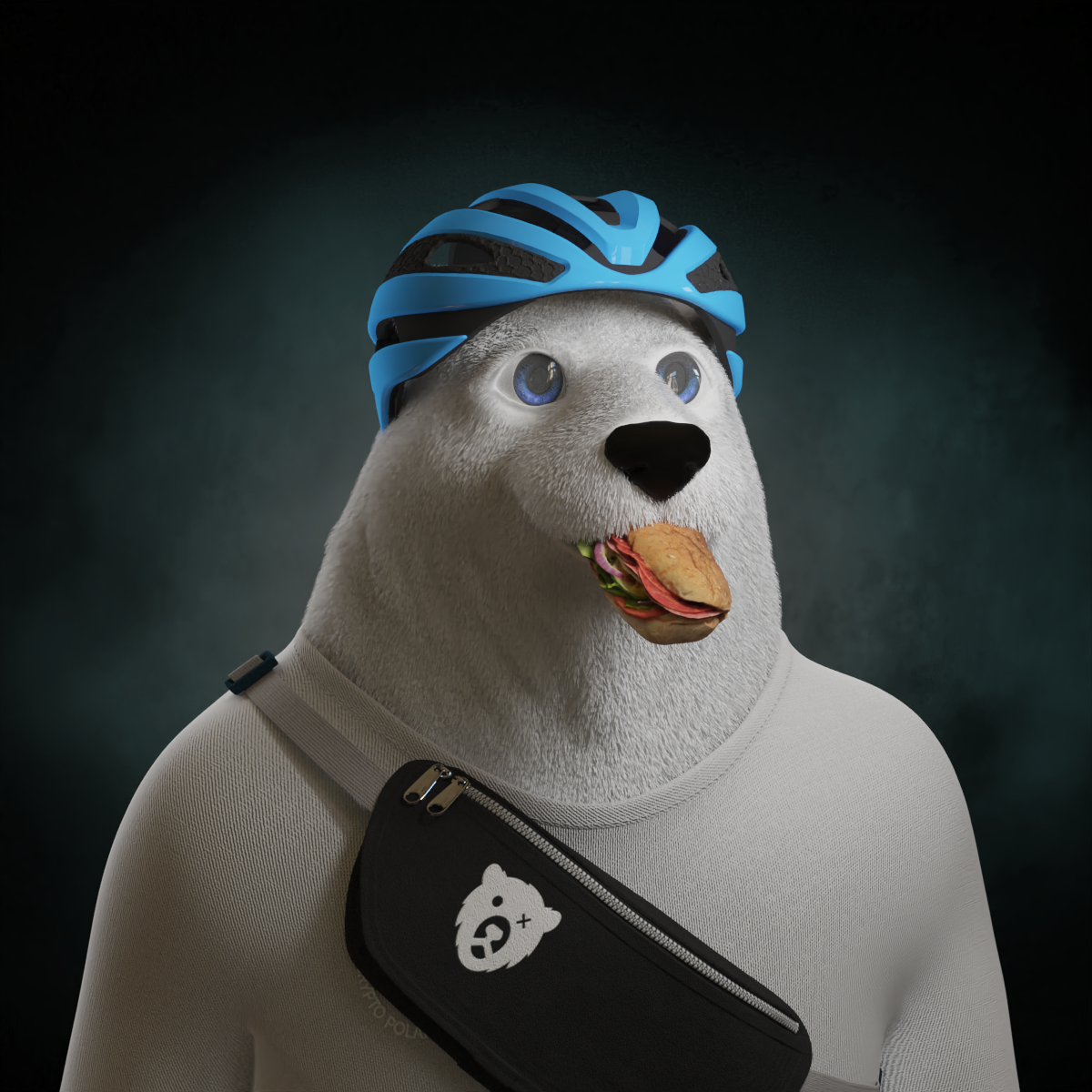 Crypto Polar Bear Club #7136