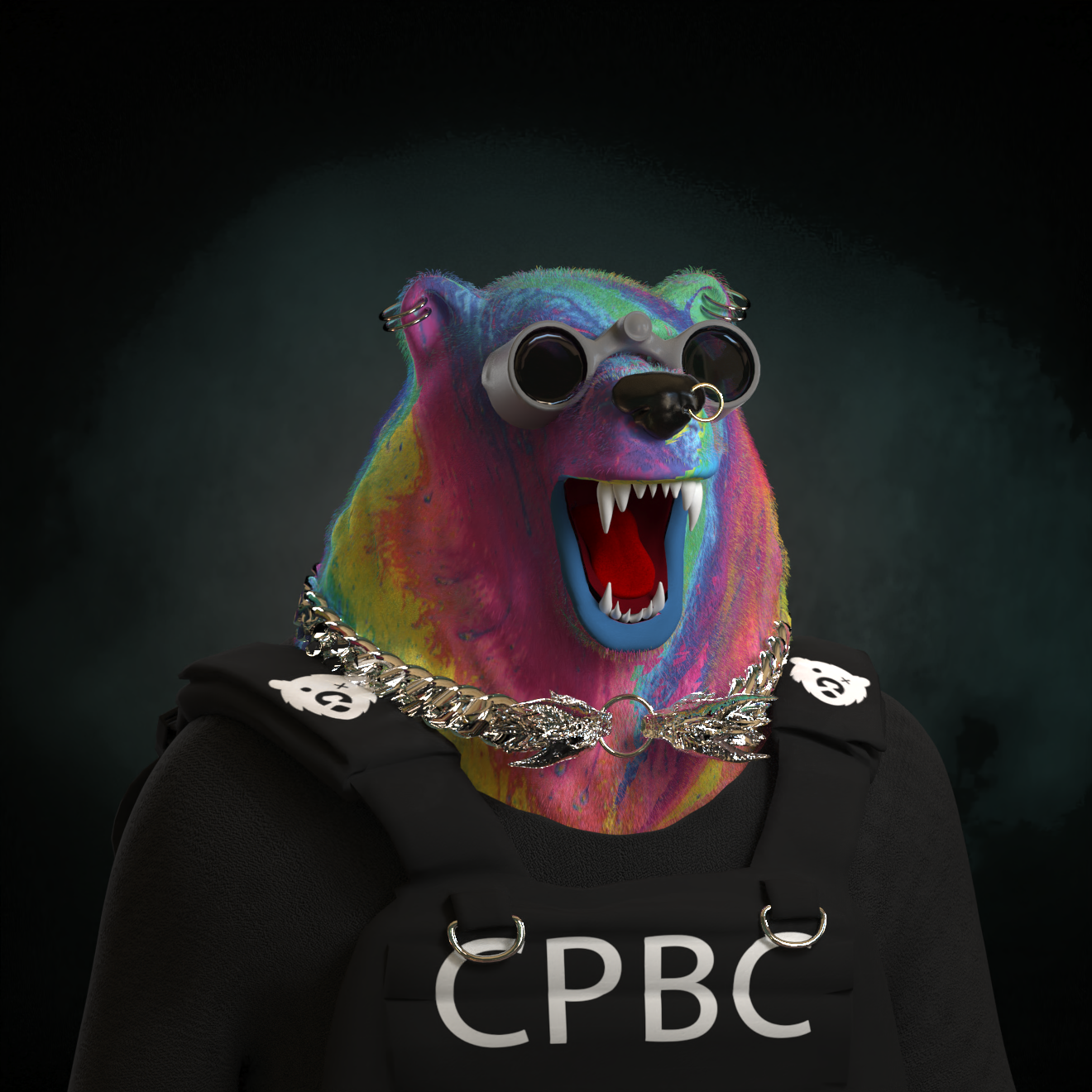 Crypto Polar Bear Club #8607