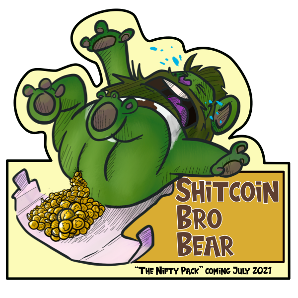 Nifty Pack Promo #1 : Shitcoin Bro Bear