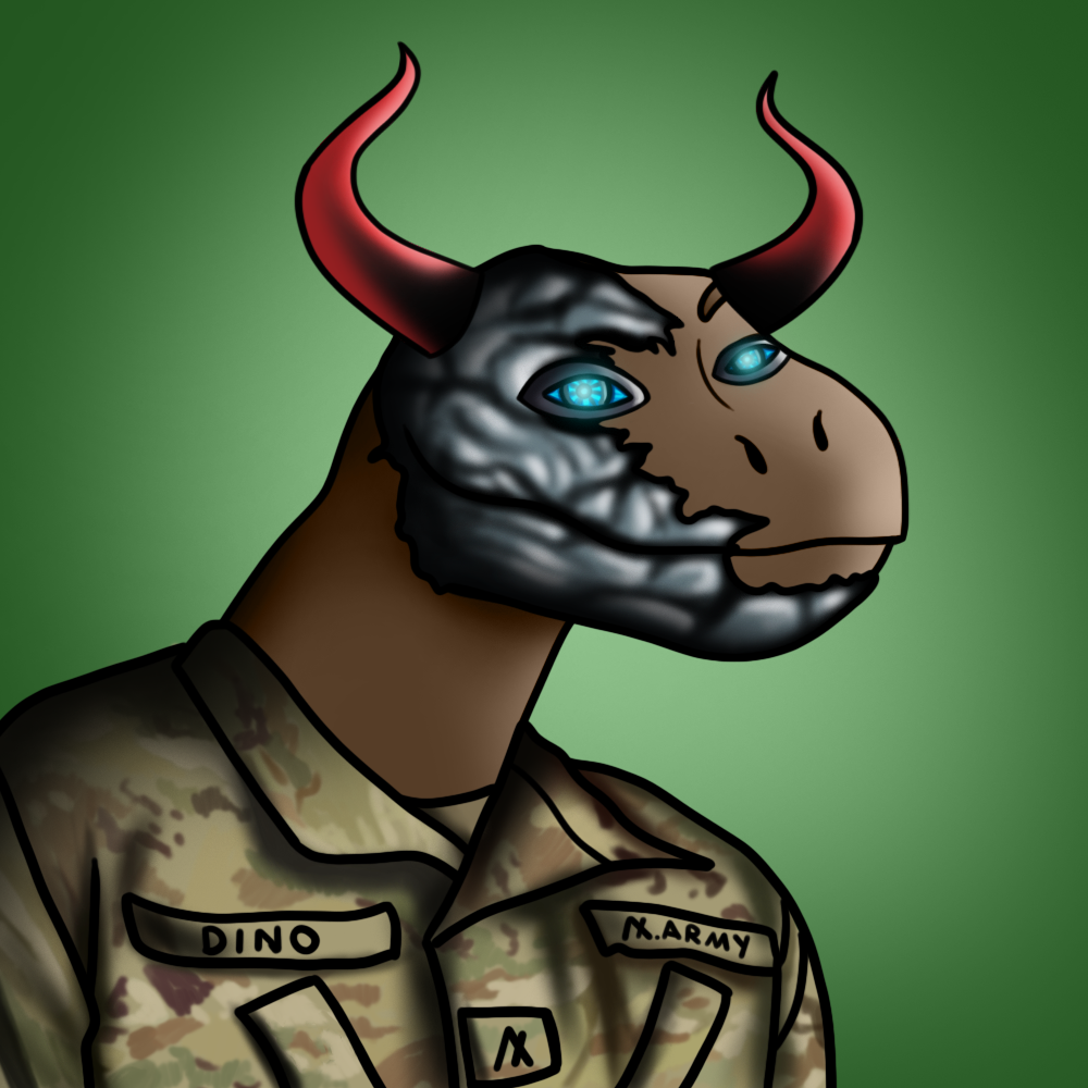 Algo Dinosaur Rare #51 NFT on Algorand