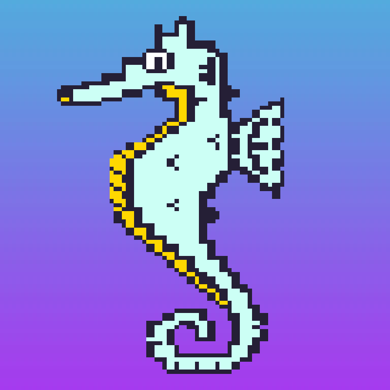 Algo Seahorse #103 NFT on Algorand