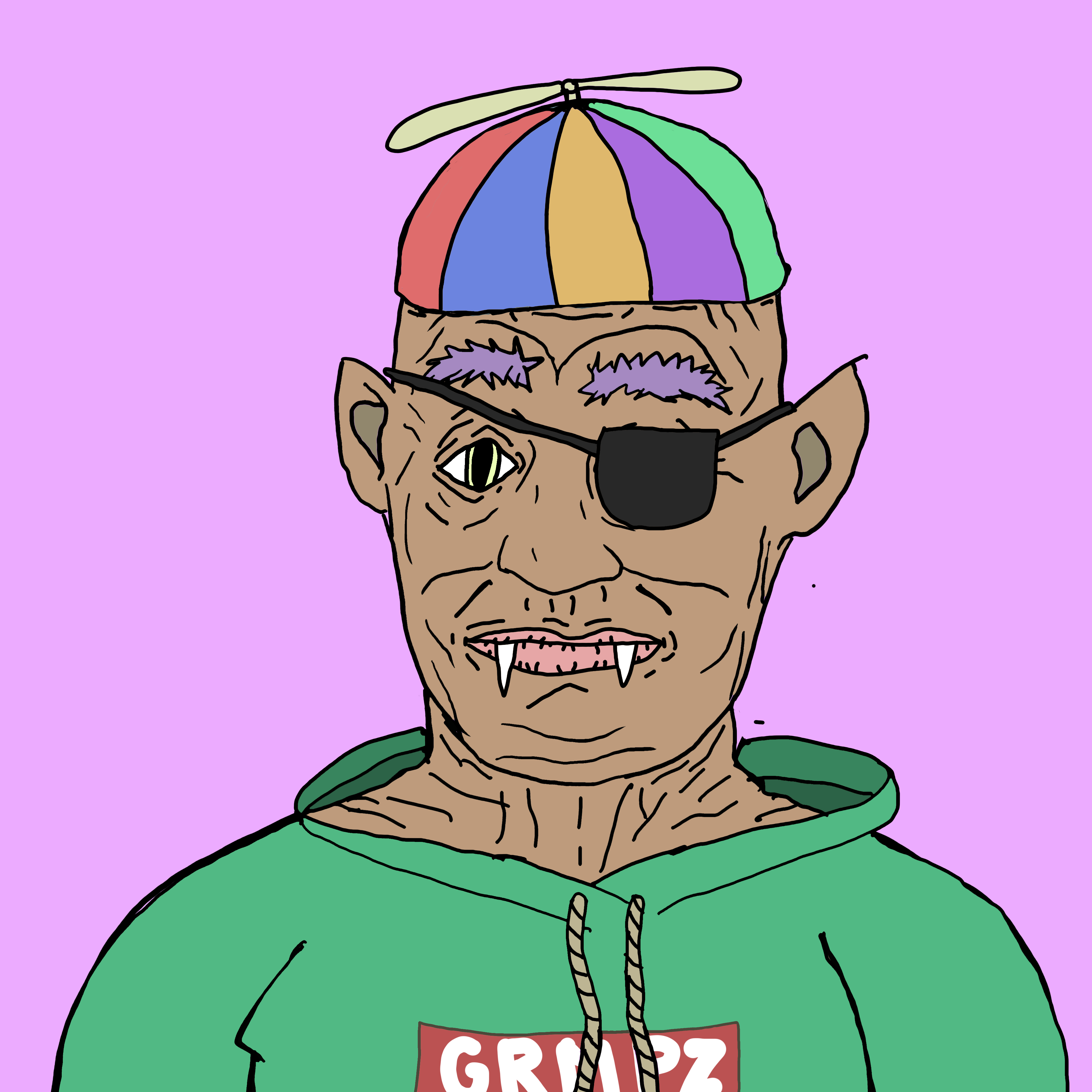 Grampz #80 NFT on Algorand