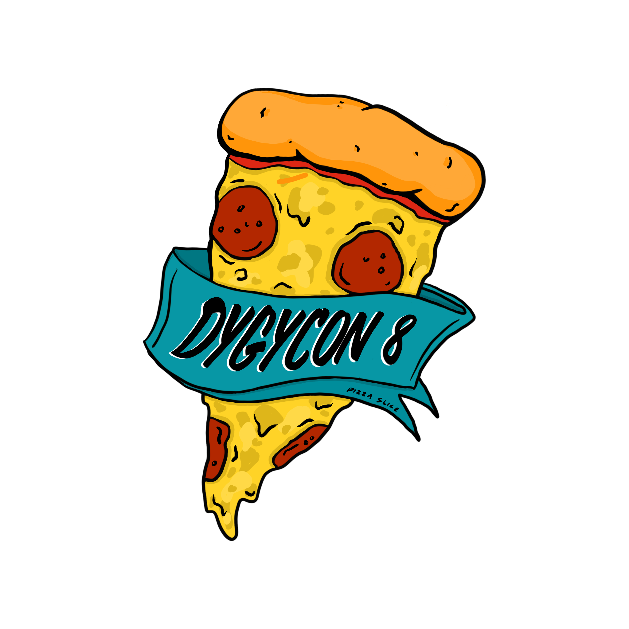 Dygycon Pizza sticker 🍕