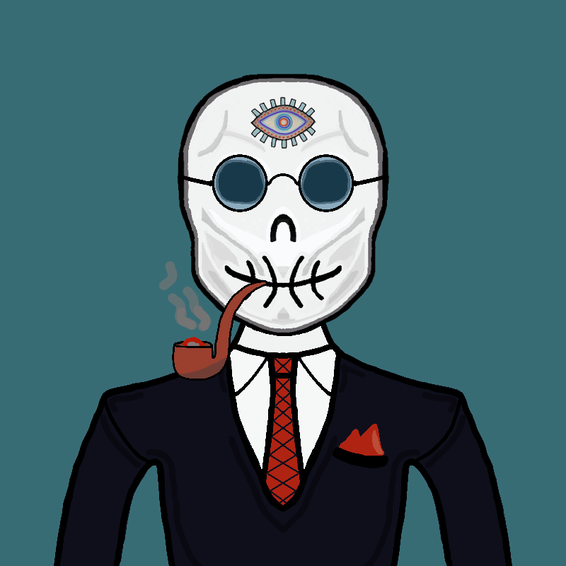 AlgoSkull Gen2 #051 NFT on Algorand