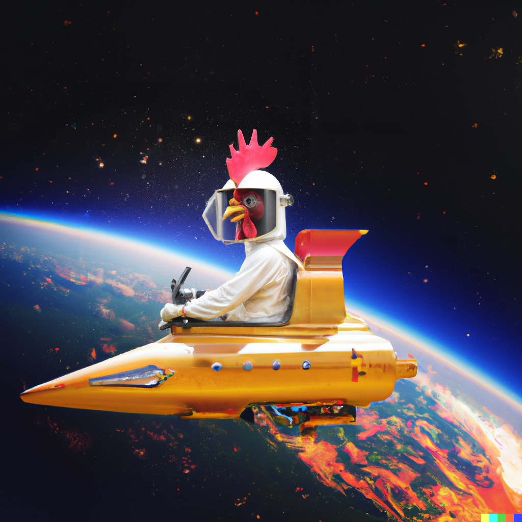 Space Cock NFT on Algorand