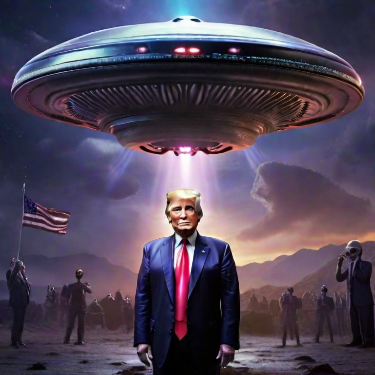 TRUMP VS ALIENS II