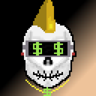 AlgoSkull #643 NFT on Algorand