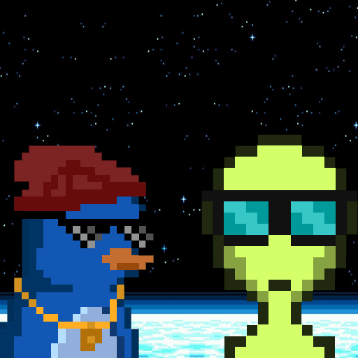 Paulie the Penguin & Graffiti Kings Alien Worlds Promo 