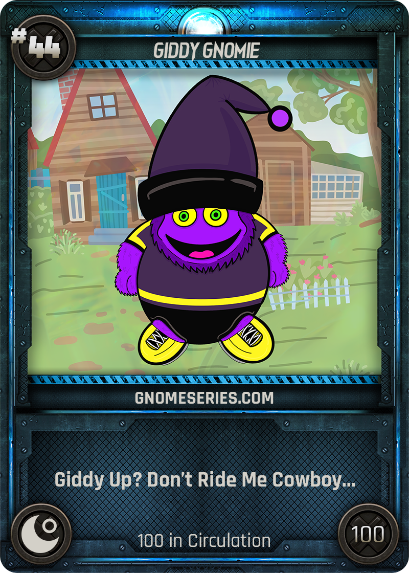 Giddy Gnomie | Blue Parallel