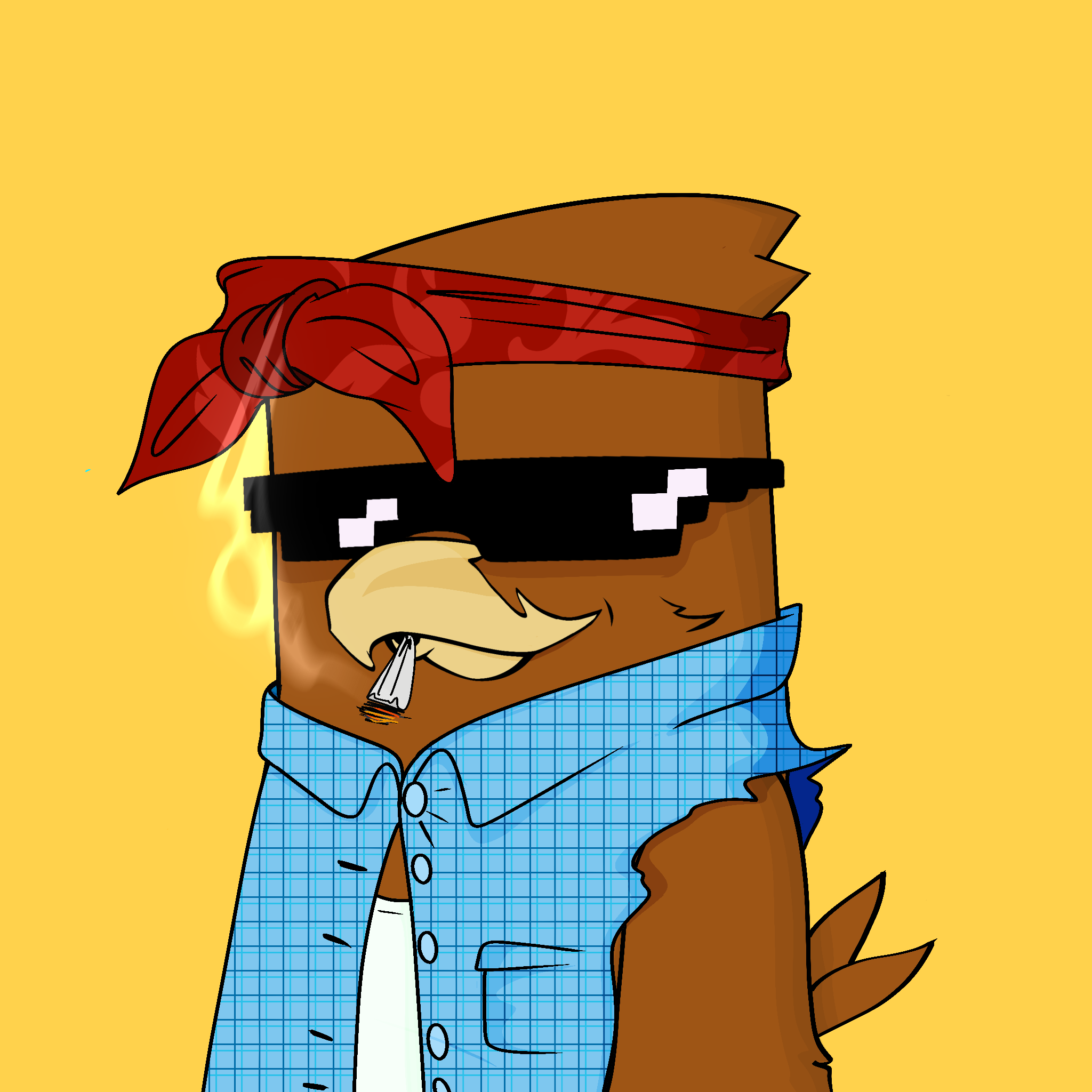 Hawk Land #75 NFT on Algorand