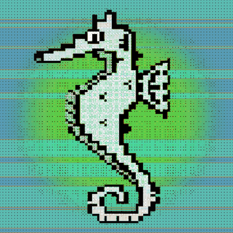 Algo Seahorse #91 NFT on Algorand