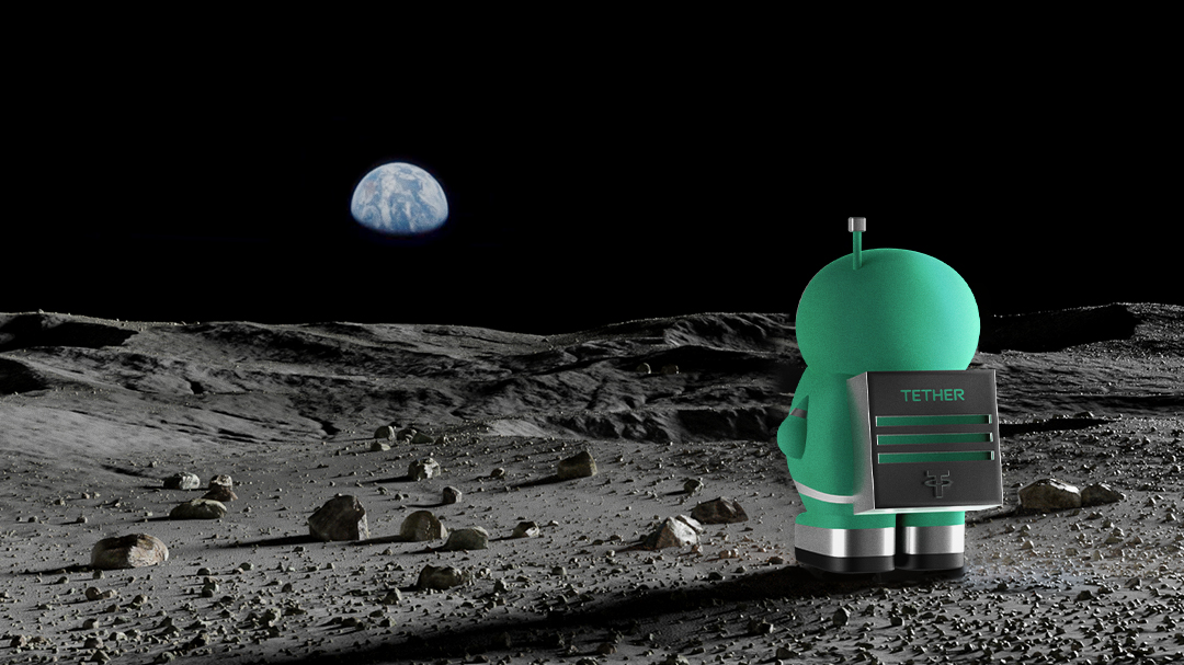 Tether on the Moon