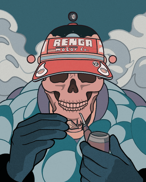 SKULL RENGA #3494