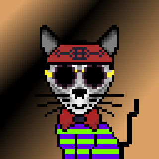 SkullCatz #34 NFT on Algorand