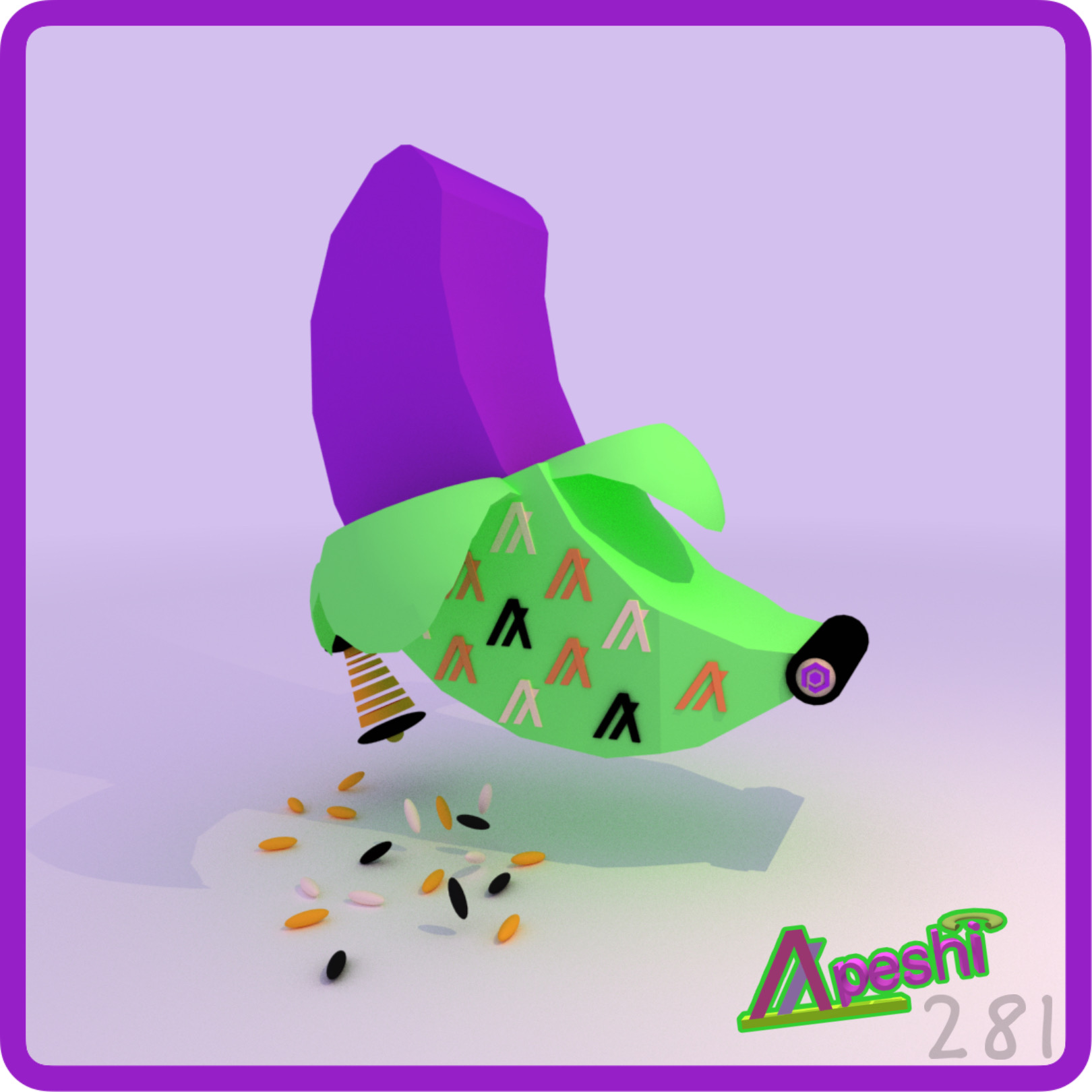 Banana-Mint 281 NFT on Algorand