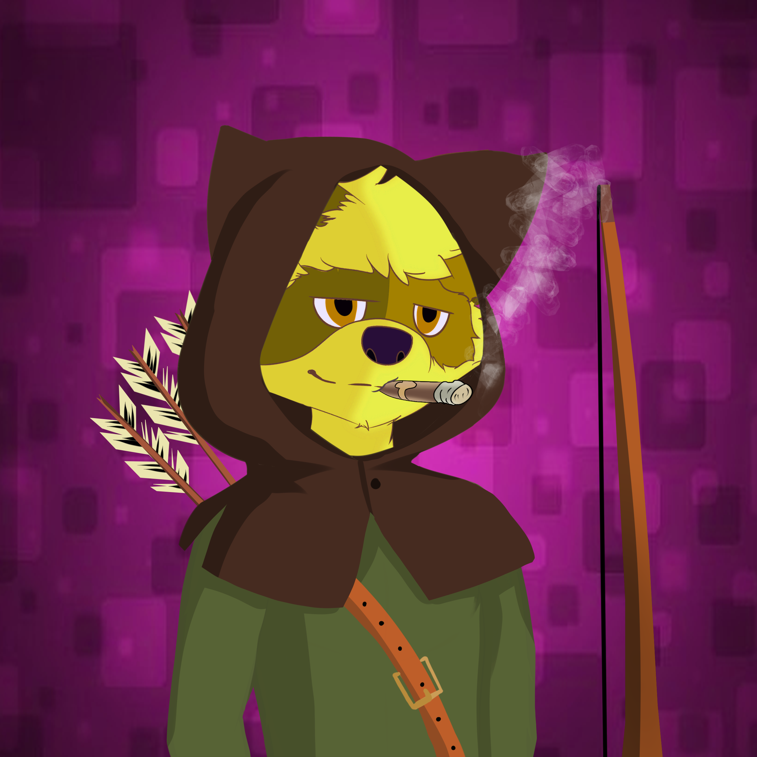 CryptoRaccoon#27 NFT on Algorand