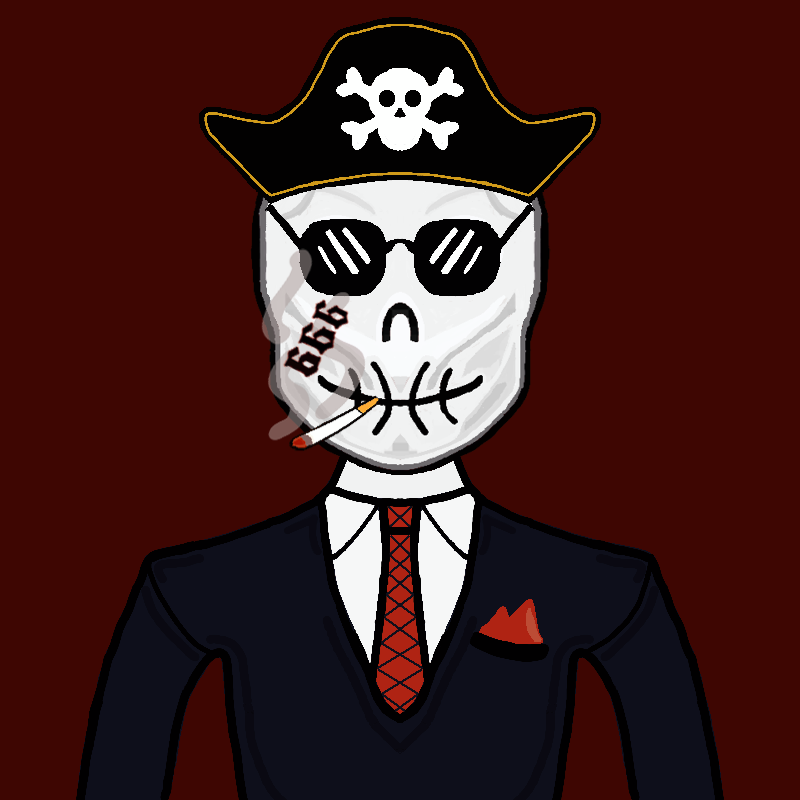 AlgoSkull Gen2 #072 NFT on Algorand