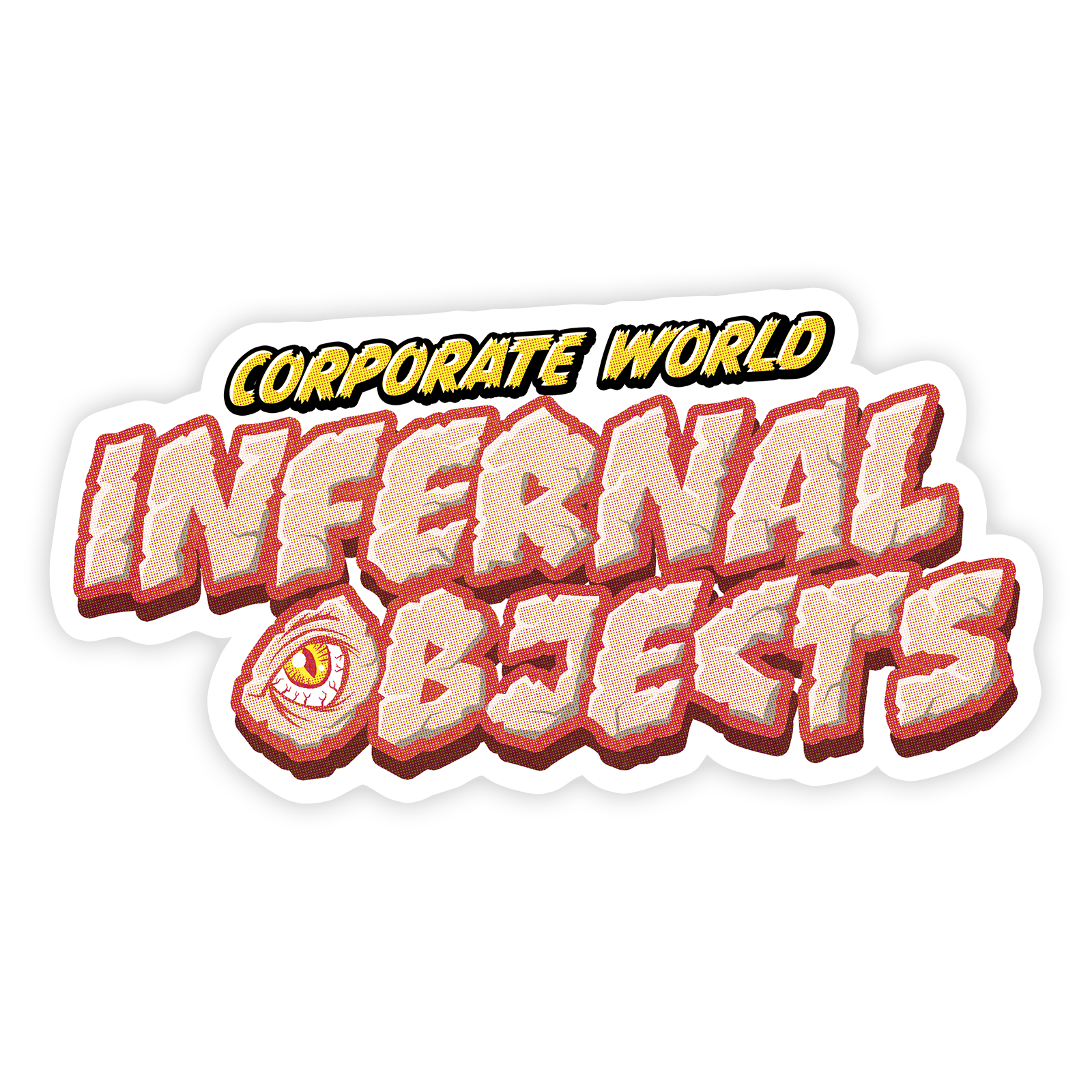 Infernal Object Logo Sticker