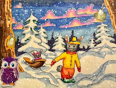 Winter evening
