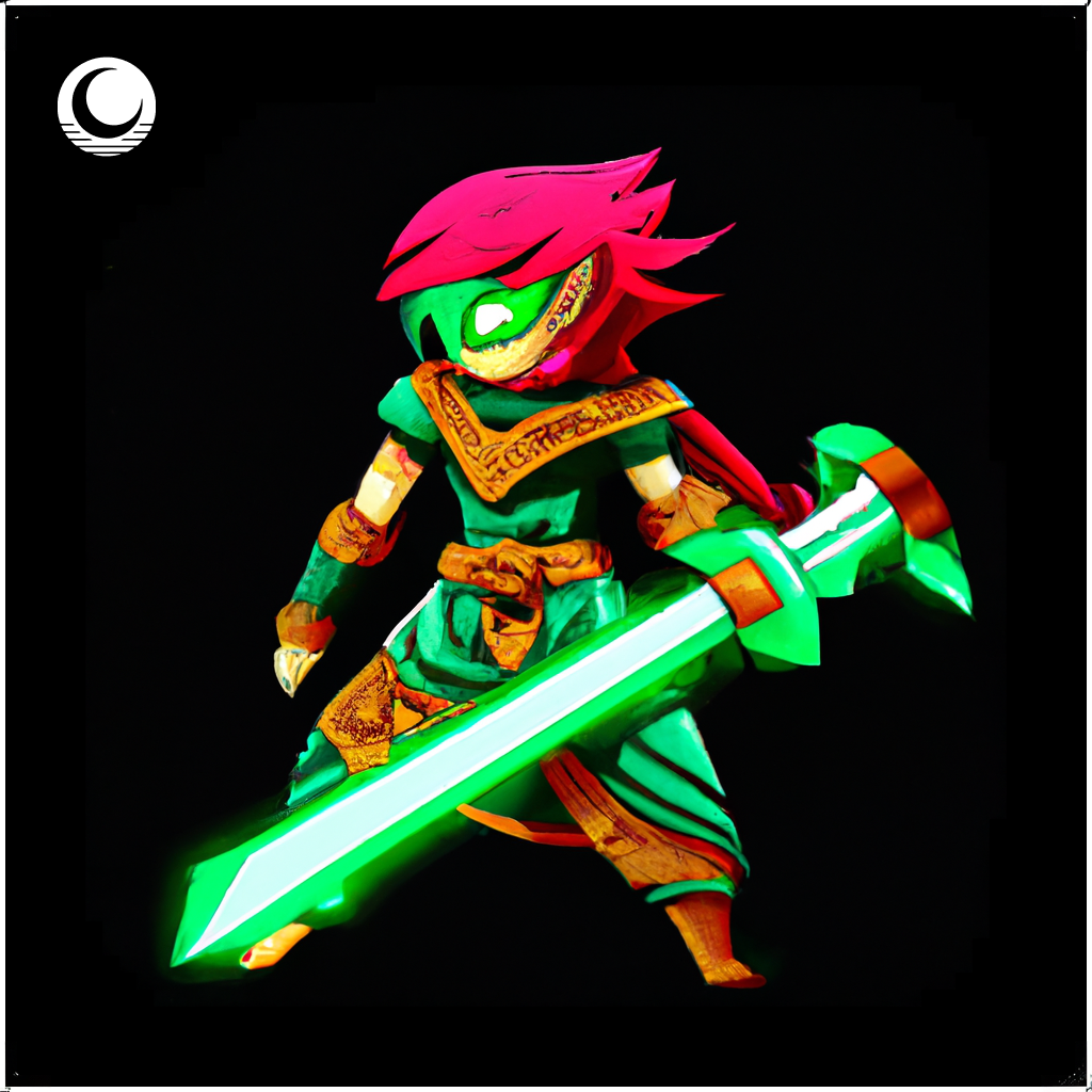 Crimson Blade NFT on Algorand