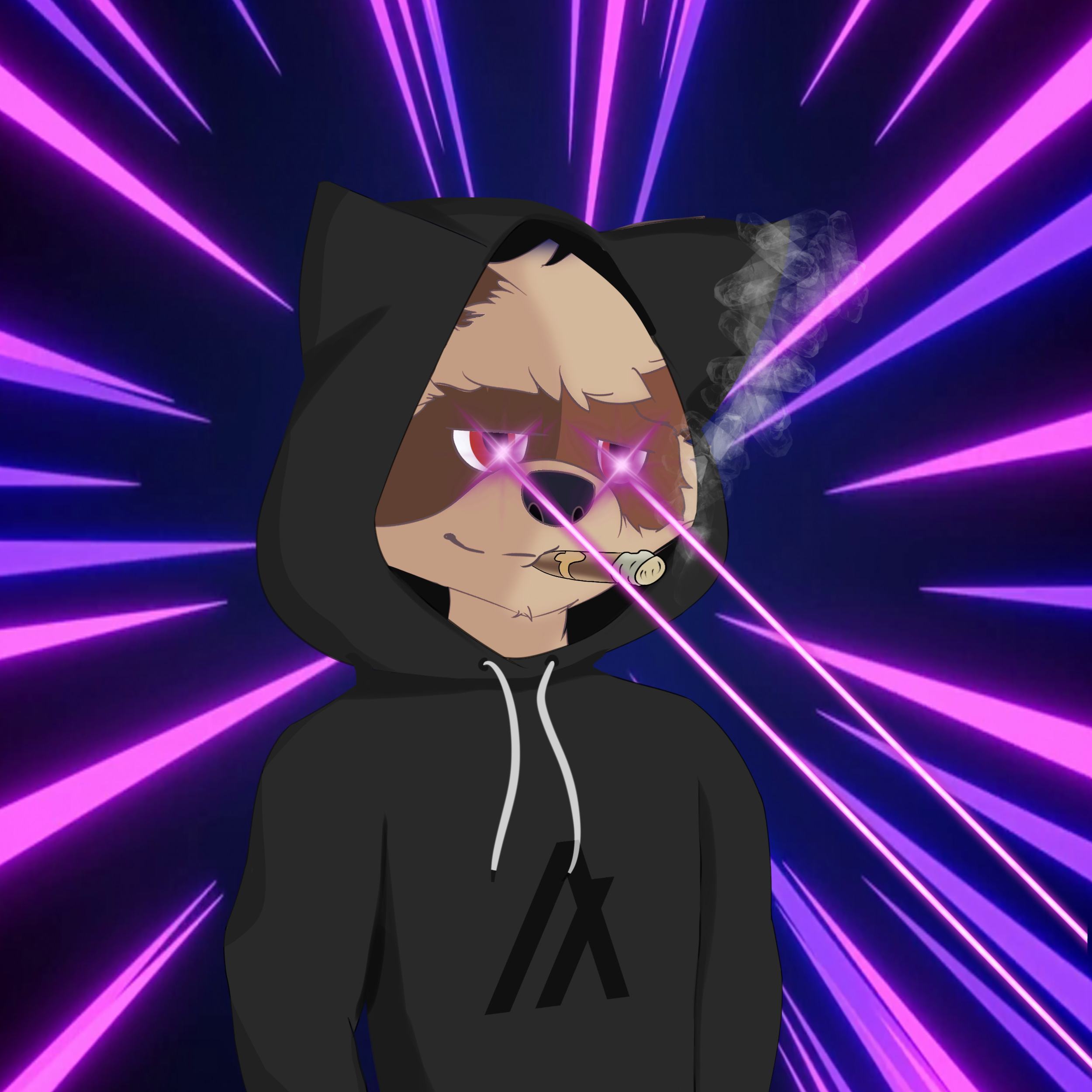 CryptoRaccoon#60 NFT on Algorand