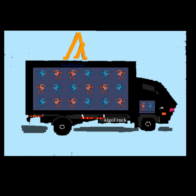 AlgoTruck Seahorse 02 NFT on Algorand