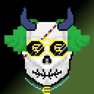AlgoSkull #695 NFT on Algorand
