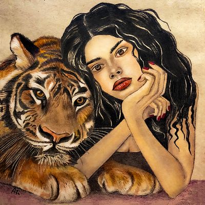 with Tiger