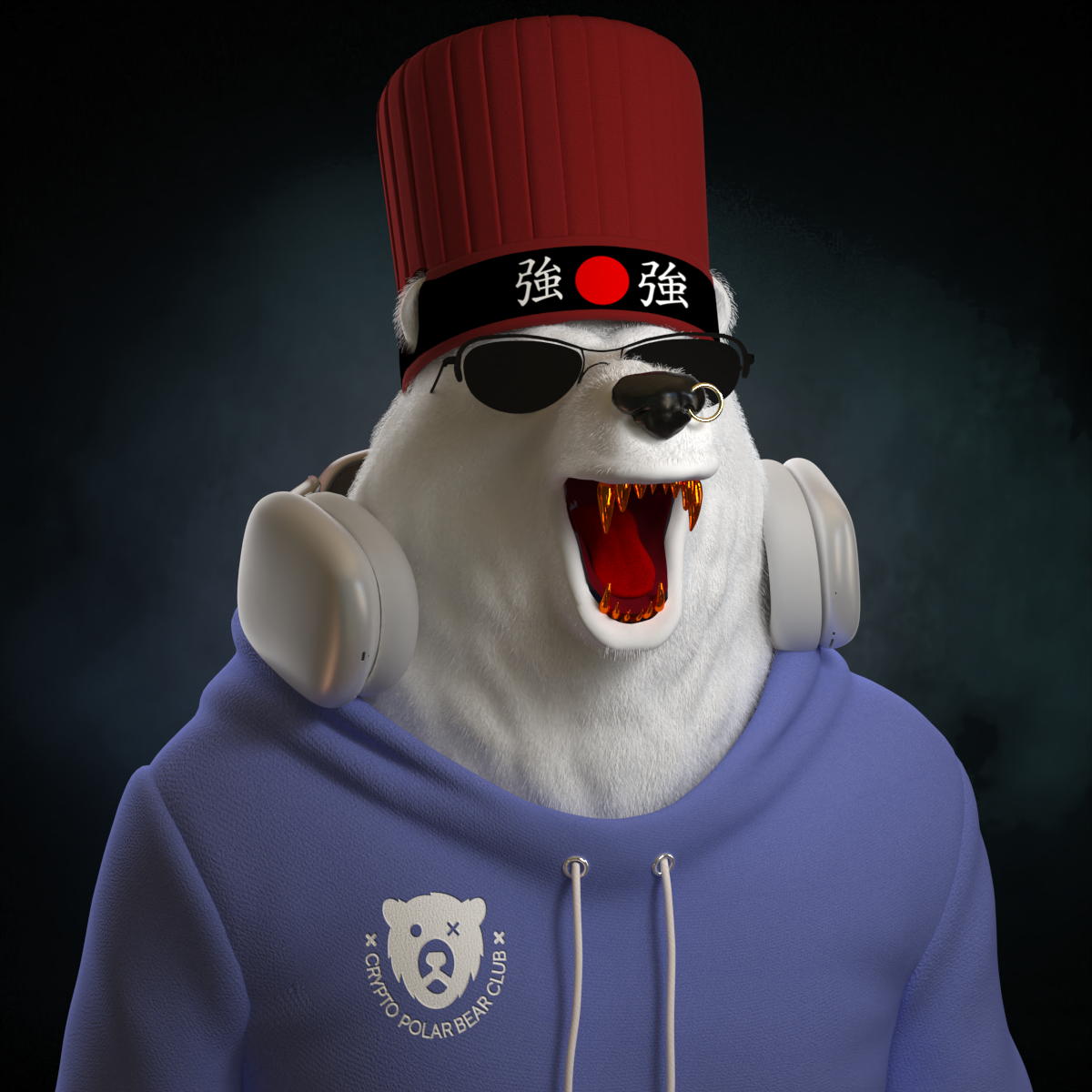 Crypto Polar Bear Club #7039