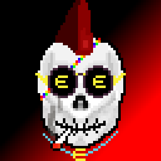 AlgoSkull #775 NFT on Algorand