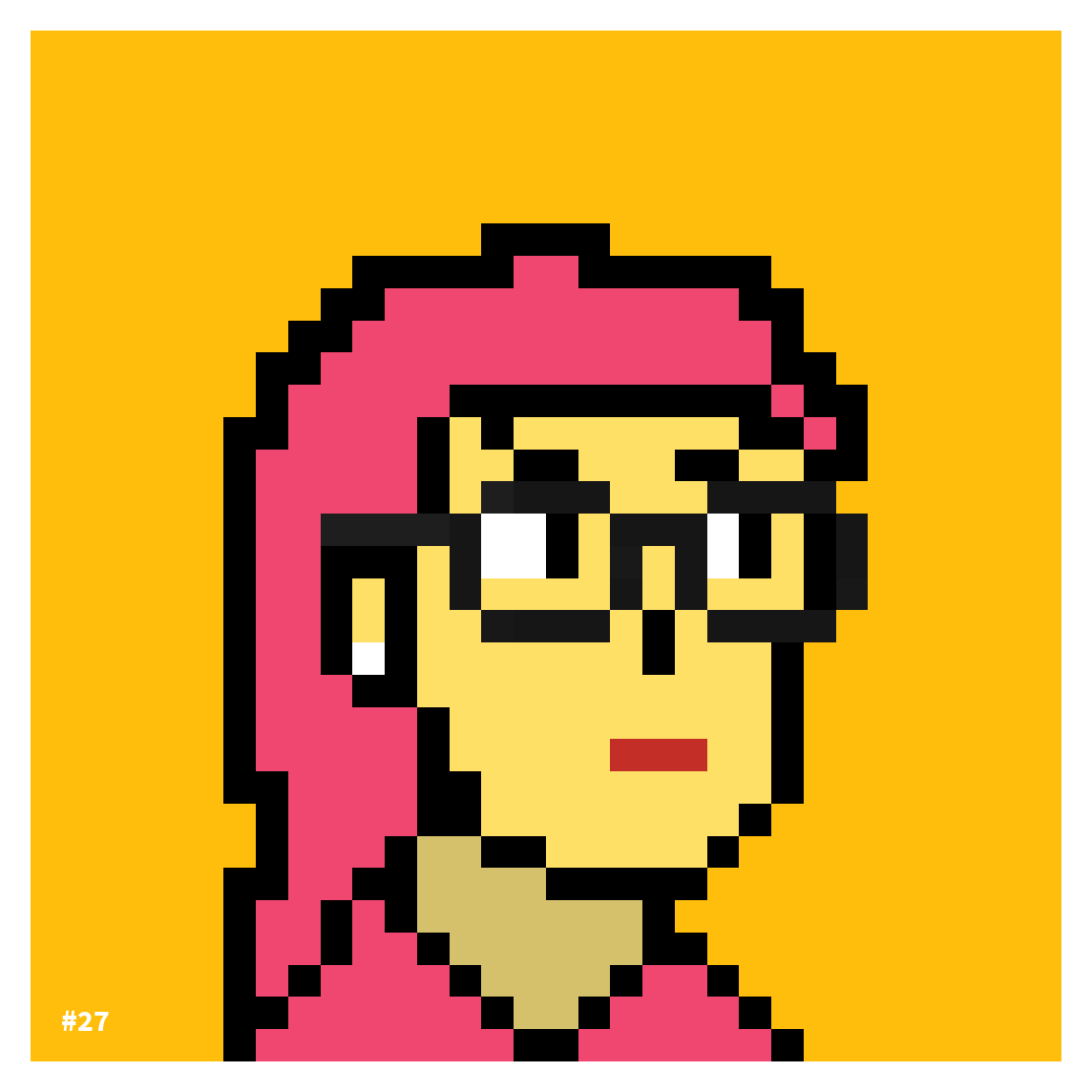 AlgoHeads #27 NFT on Algorand