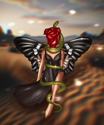 Winged Rose